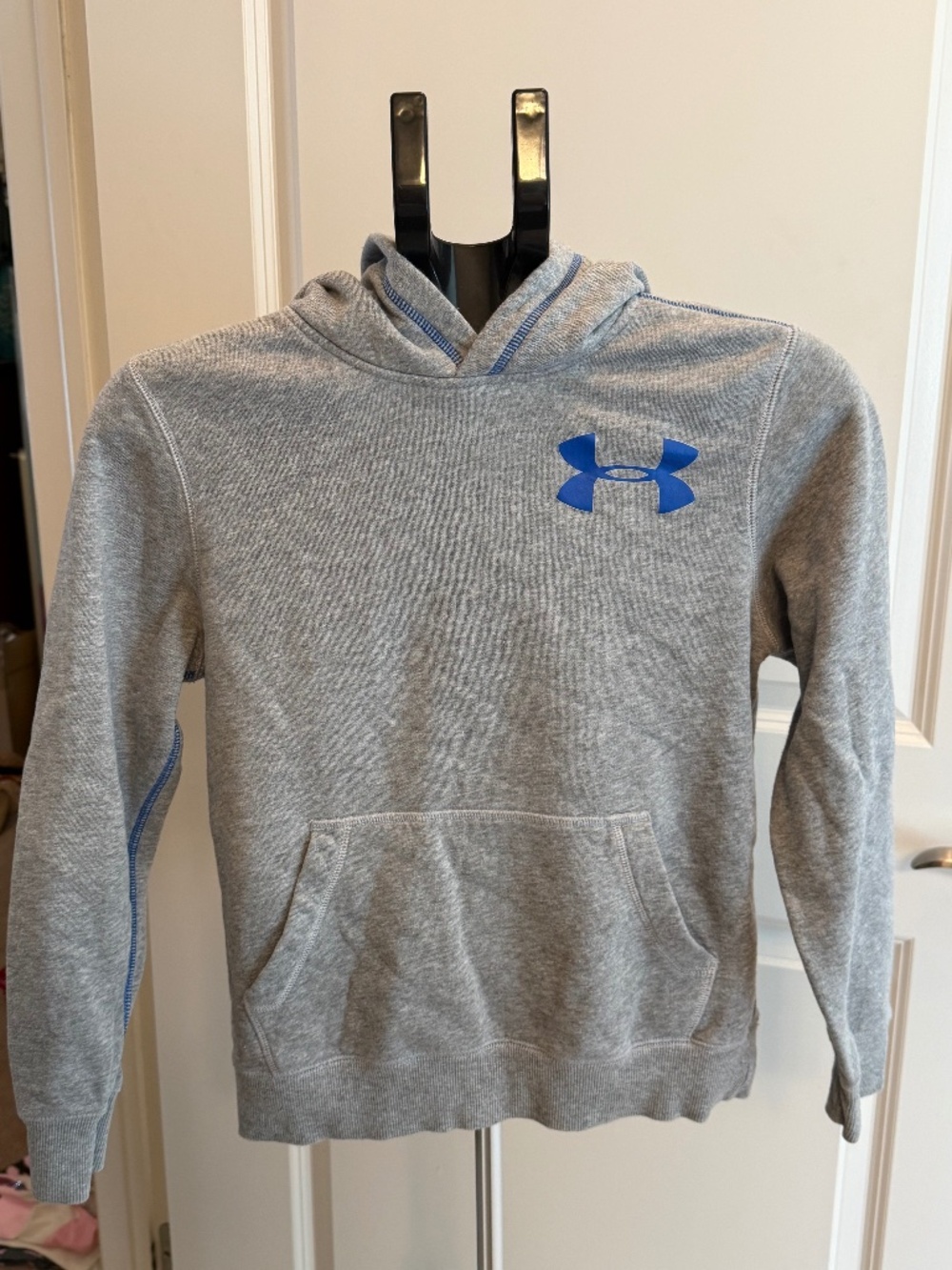 Youth Under Armour Gray Hoodie